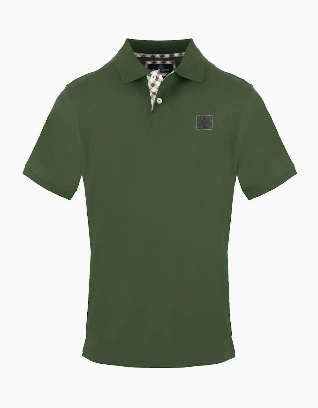 Collared Neck Short Sleeve Polo Shirt, 2 of 1