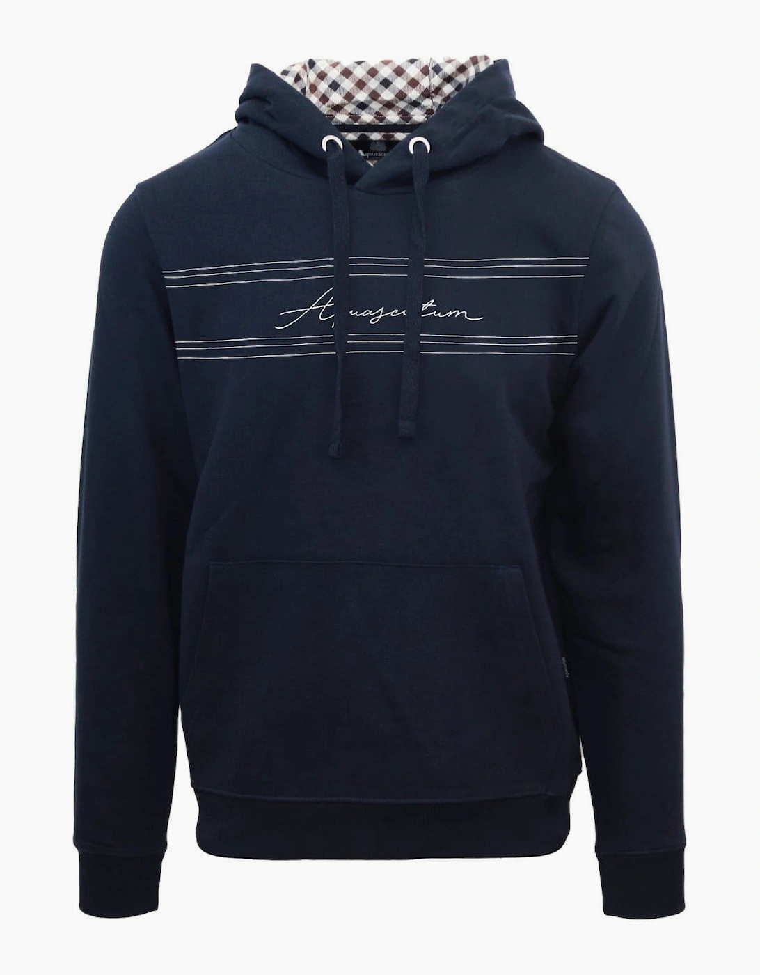 Hooded Neck Signature Print Sweatshirt, 2 of 1