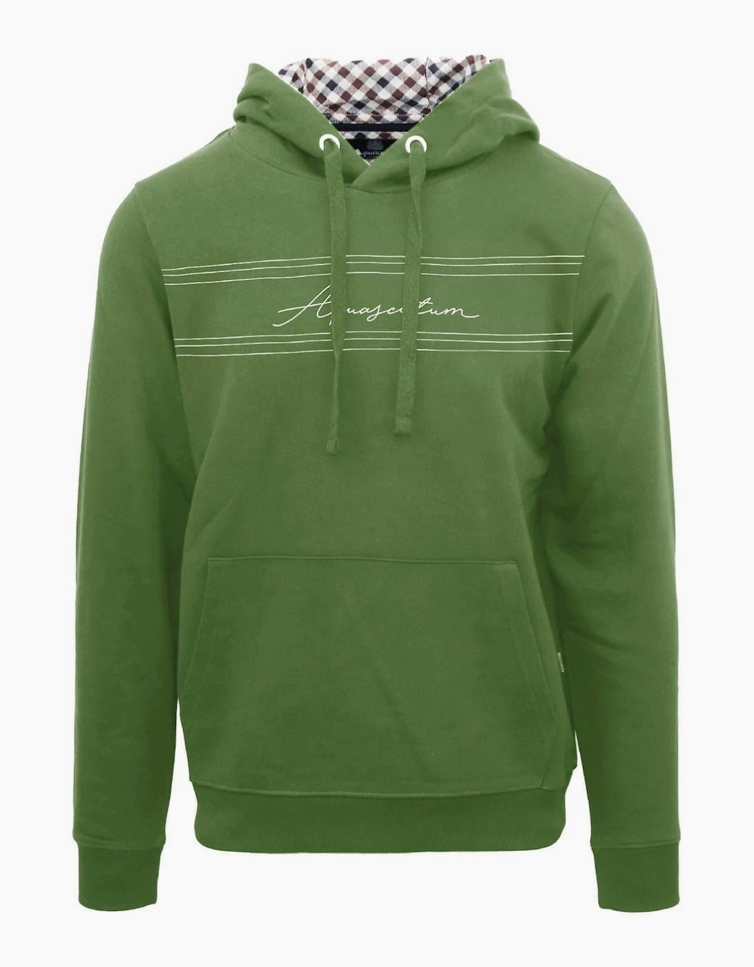 Hooded Neck Signature Print Sweatshirt, 2 of 1