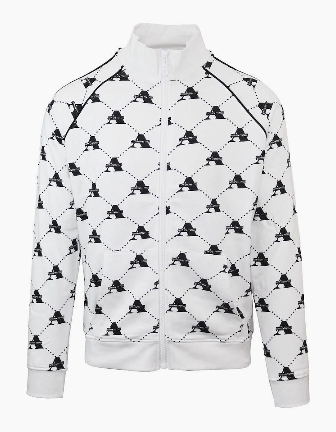 Funnel Neck High Collar Raglan Sleeve Sweatshirt, 2 of 1
