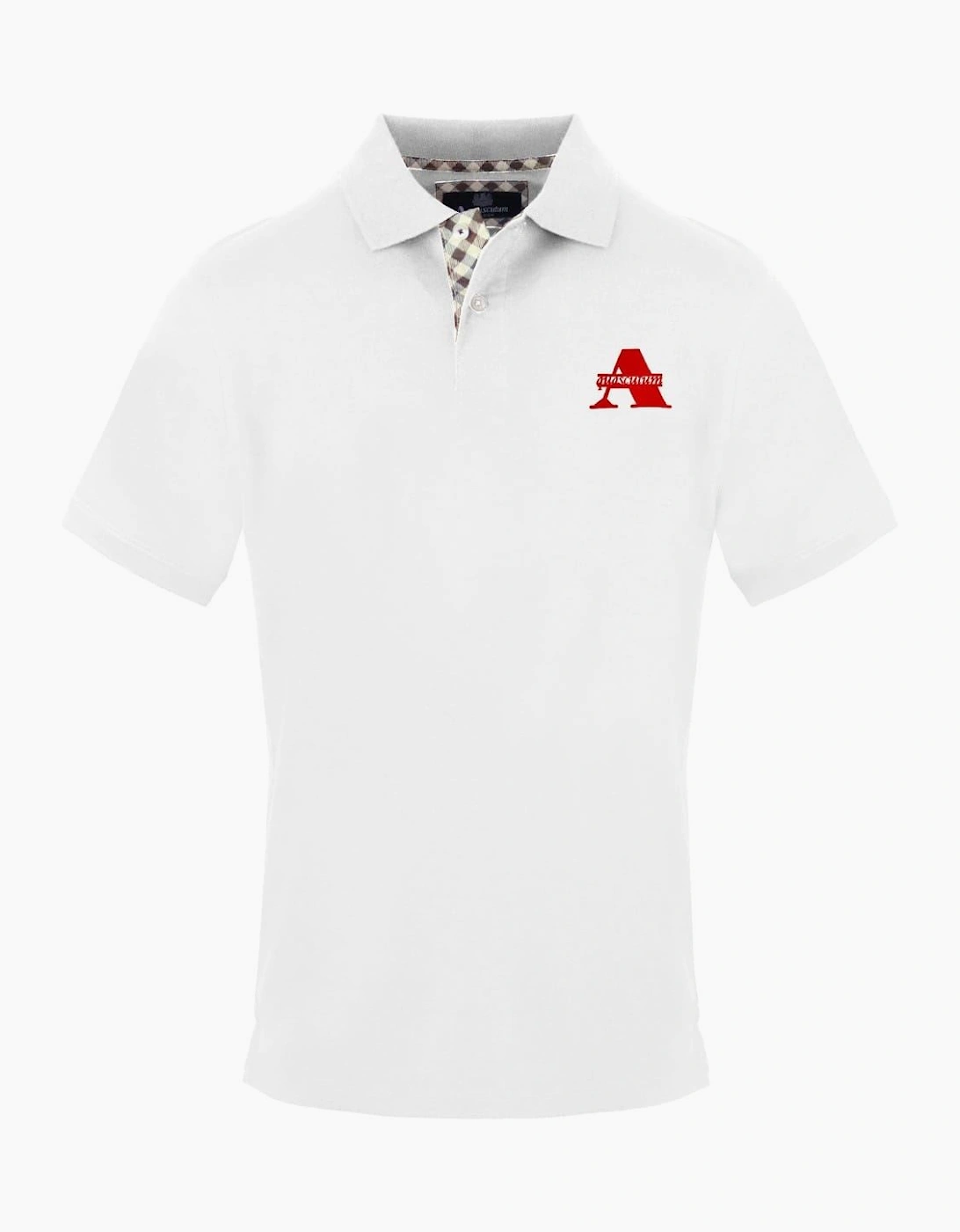 Collared Neck Short Sleeve Polo Shirt