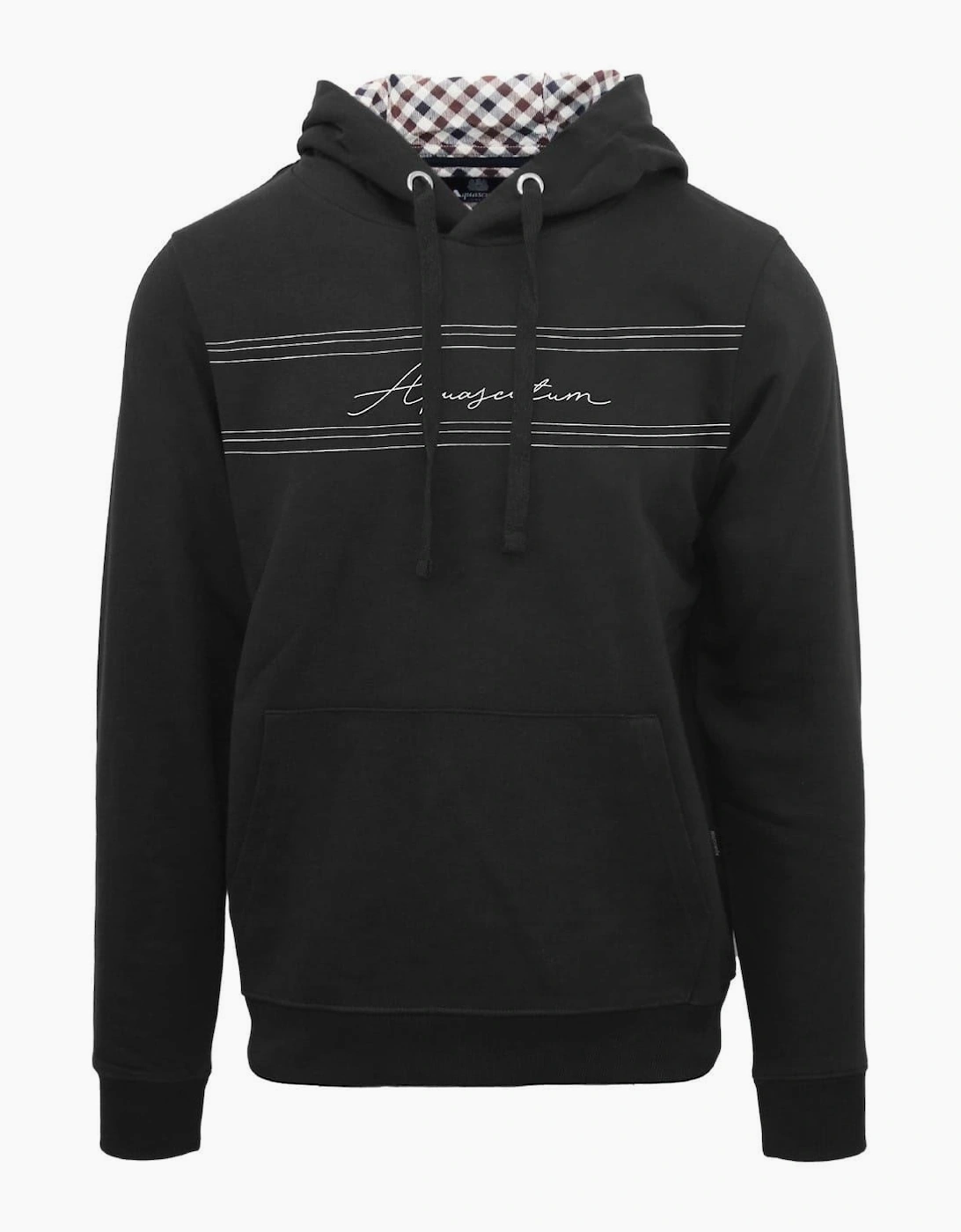 Hooded Neck Signature Print Sweatshirt, 2 of 1
