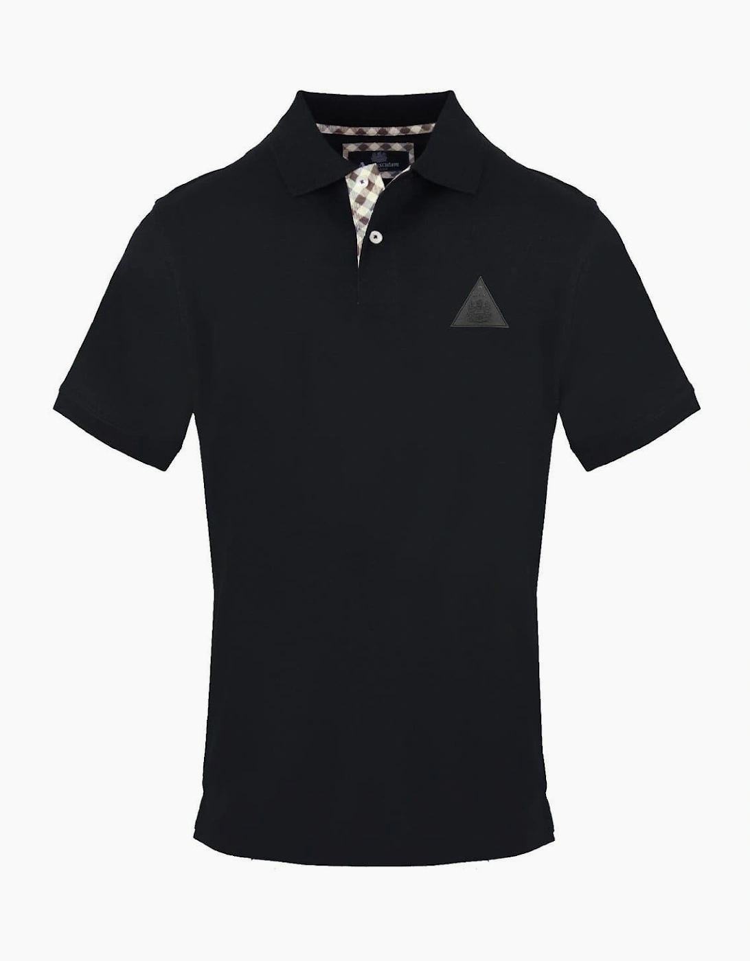 Collared Neck Short Sleeve Polo Shirt