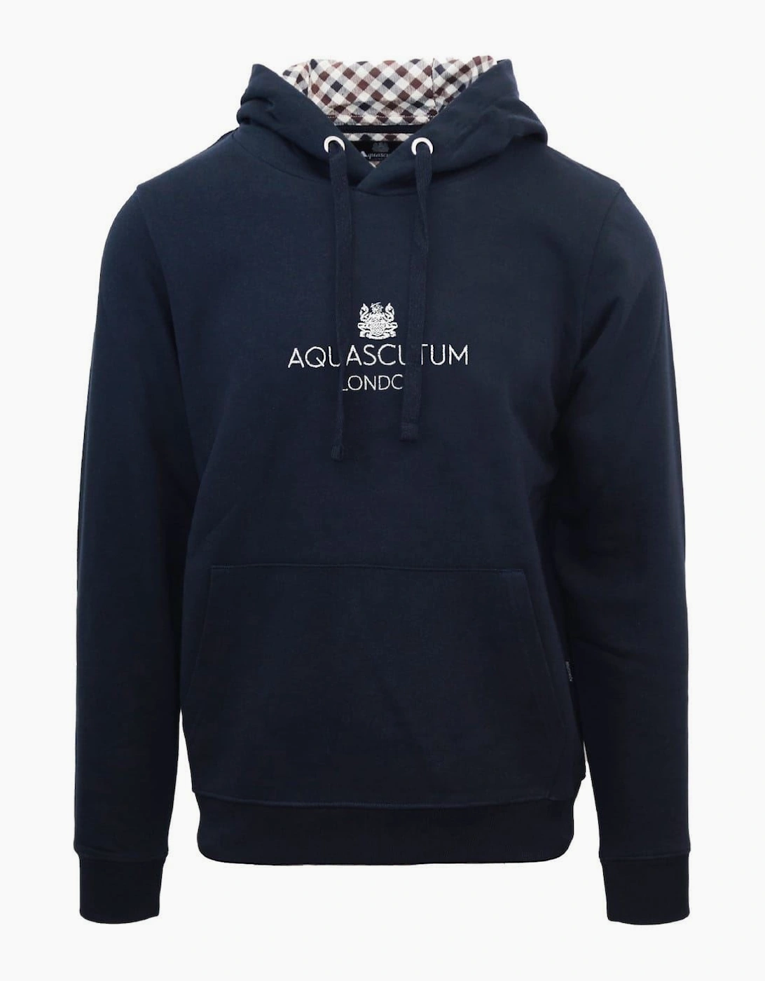 Aquascutum Men's Navy Hooded Sw - Size: 42