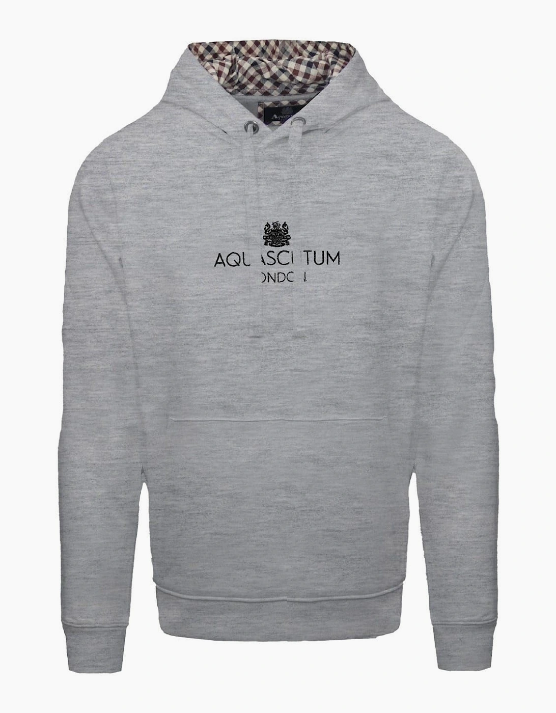 Aquascutum Men's Grey Hooded Sw - Size: 42