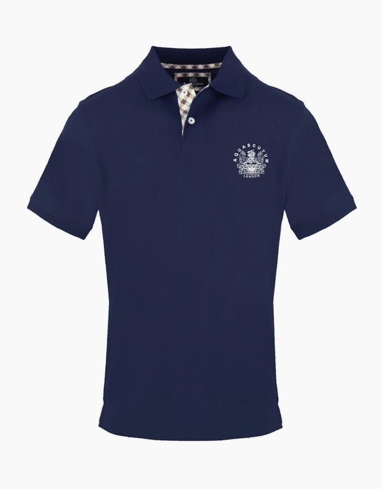 Collared Neck Short Sleeve Polo Shirt