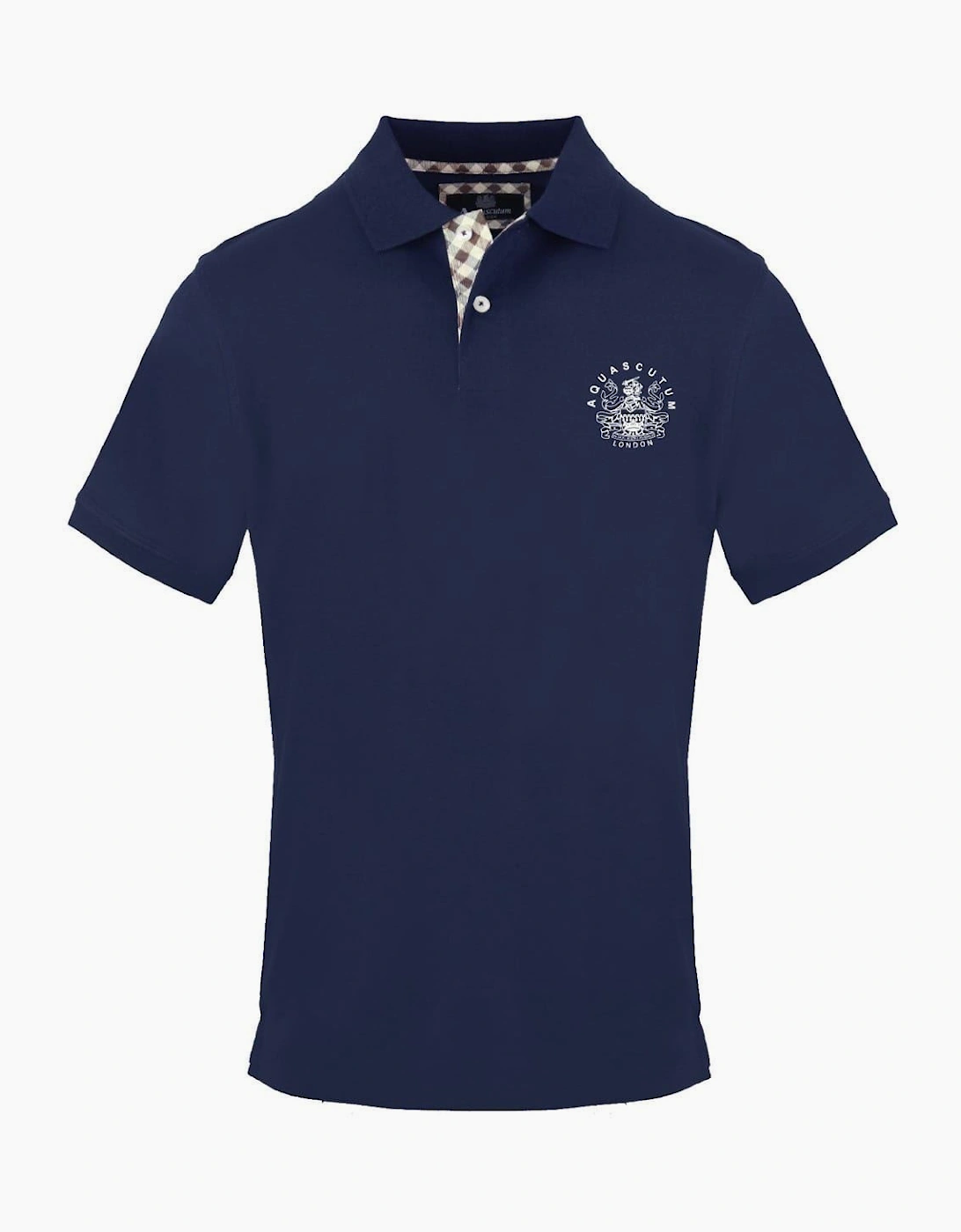 Collared Neck Short Sleeve Polo Shirt, 2 of 1