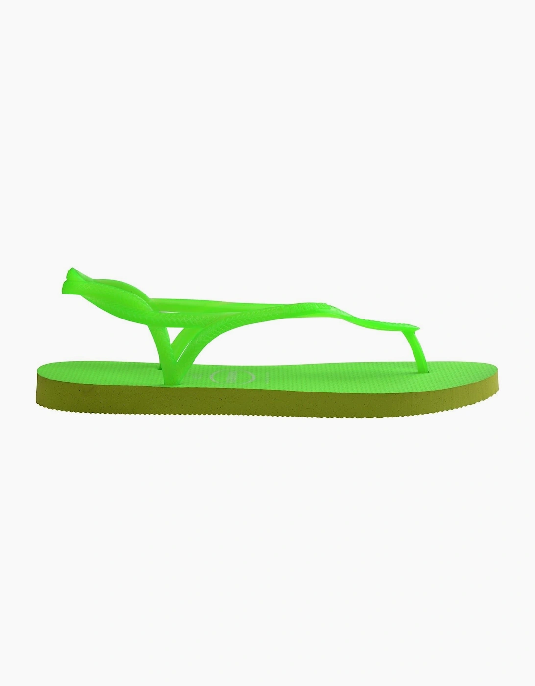 Neon Thong Toe Flip Flop Sandals
