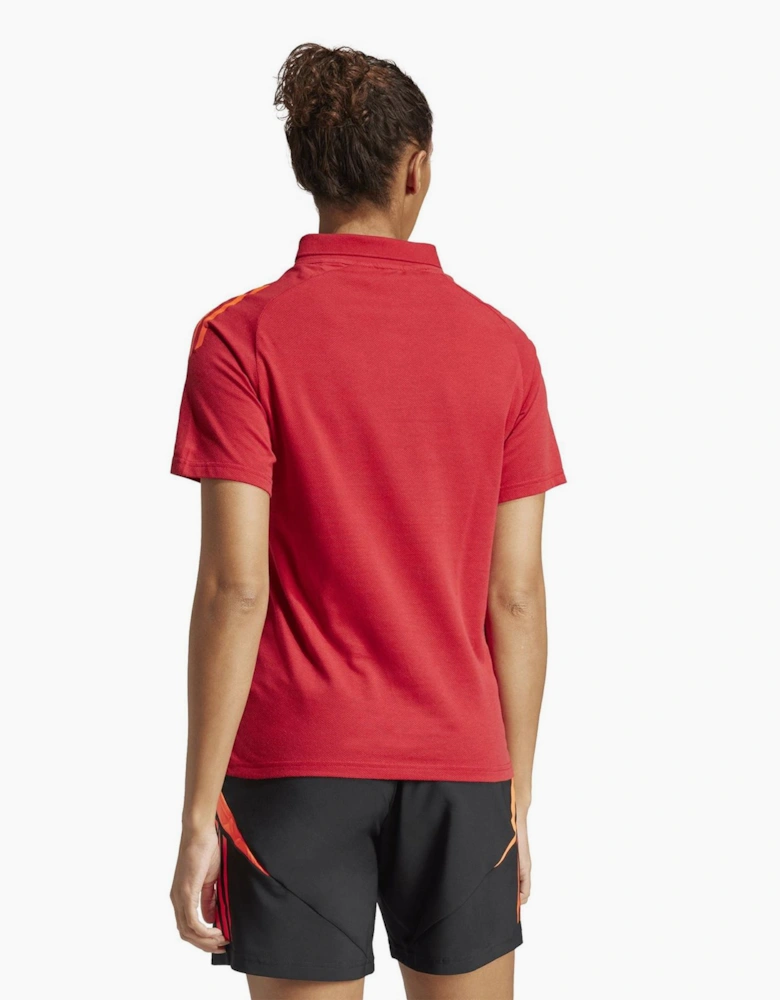 Tiro24 Collared Neck Short Sleeve Polo Shirt