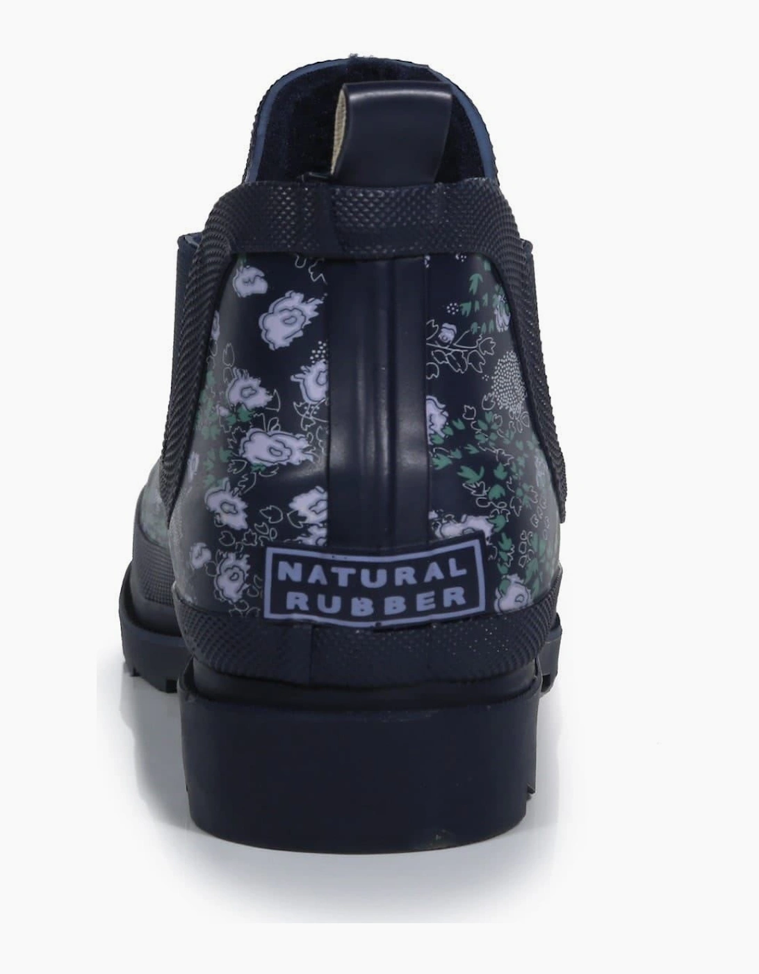 Harper Floral Rain Boots with Lug Sole