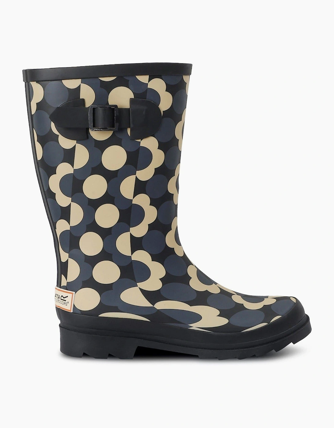 Orla Quarter Welly Polka Dot Rain Boots
