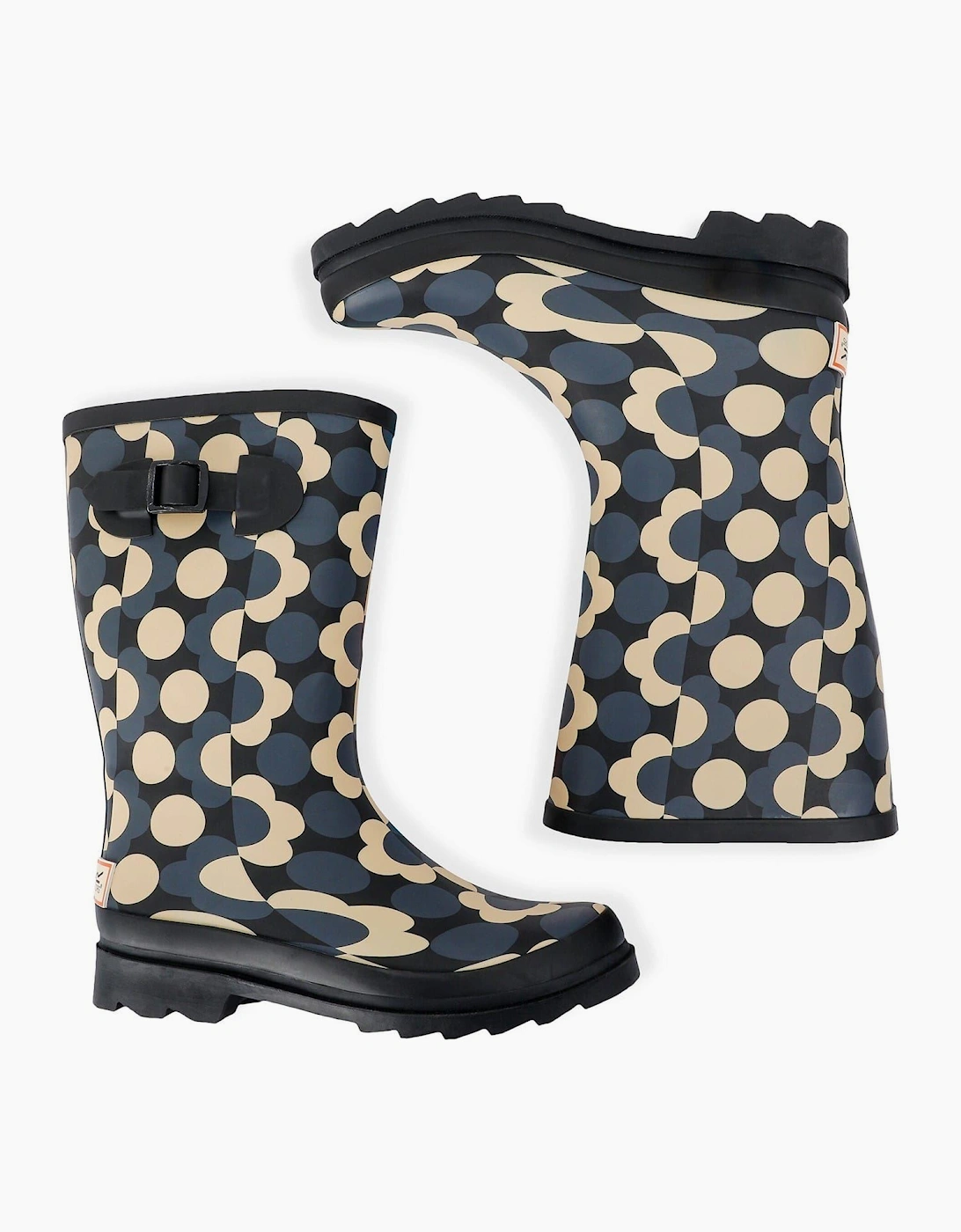 Orla Quarter Welly Polka Dot Rain Boots