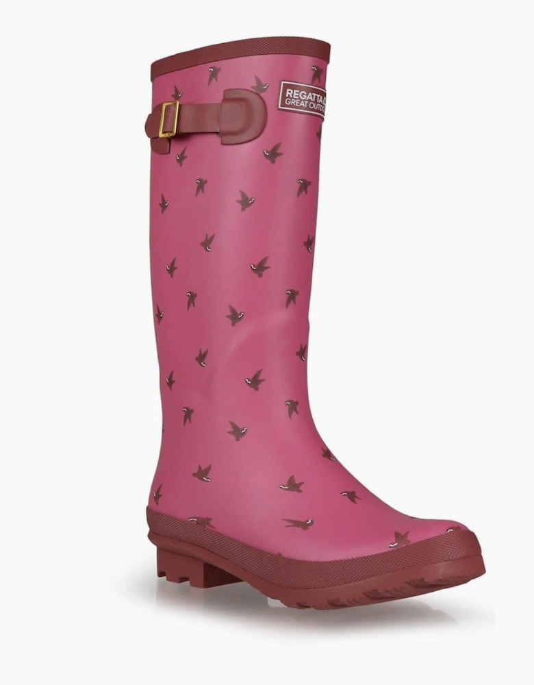 Lady Fairweath Graphic Print Wellington Boots
