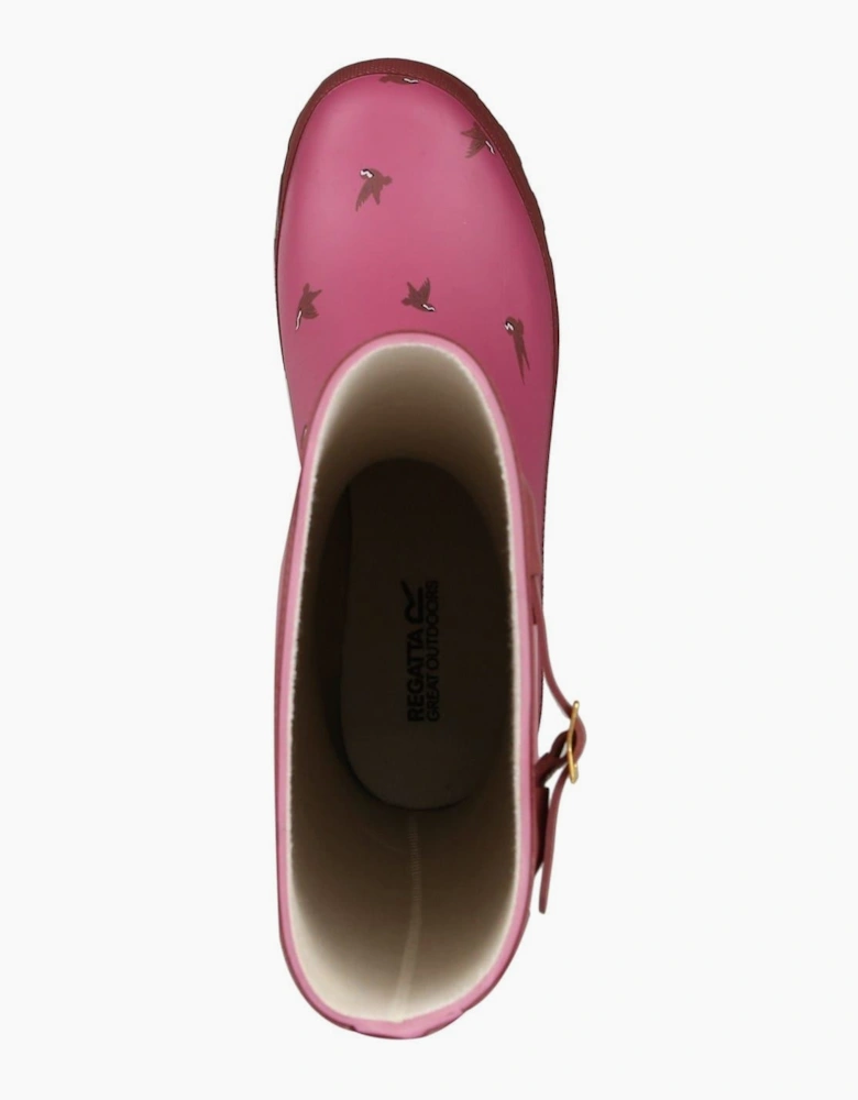 Lady Fairweath Graphic Print Wellington Boots