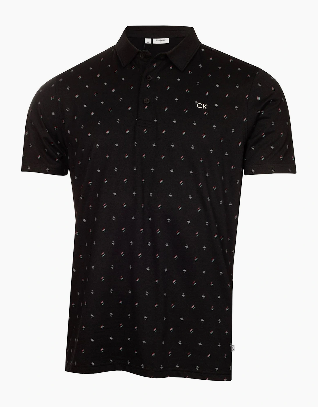 Graphic Print Collared Short Sleeve Polo Shirt, 6 of 5