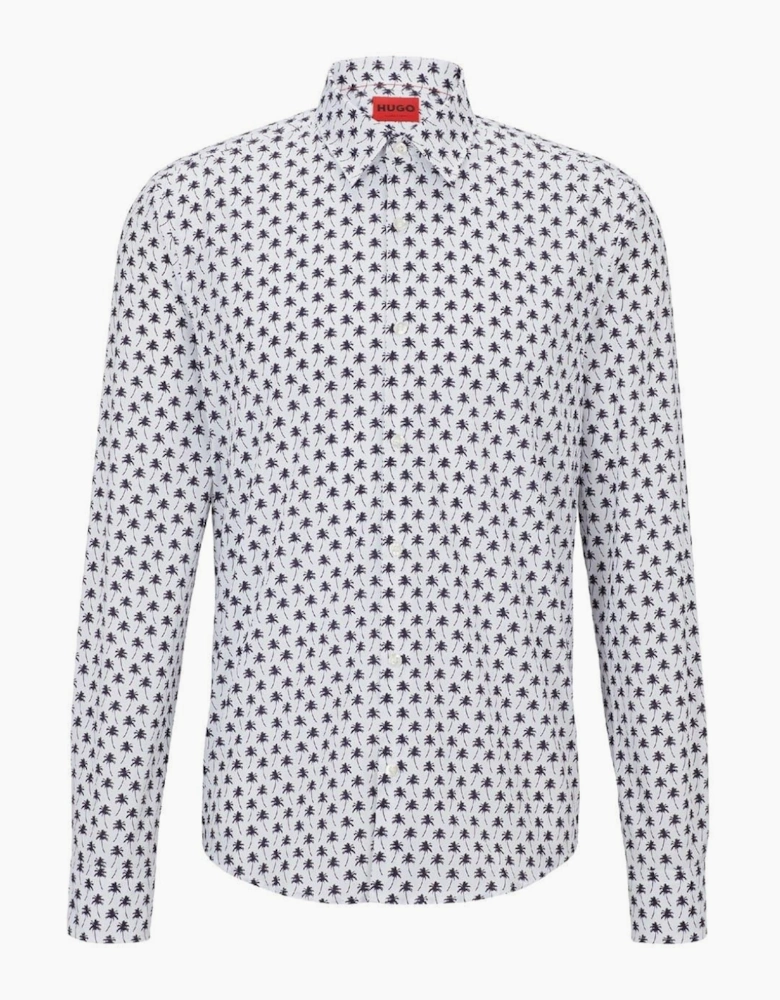 Collared Neck Long Sleeve Regular Fit Shirt
