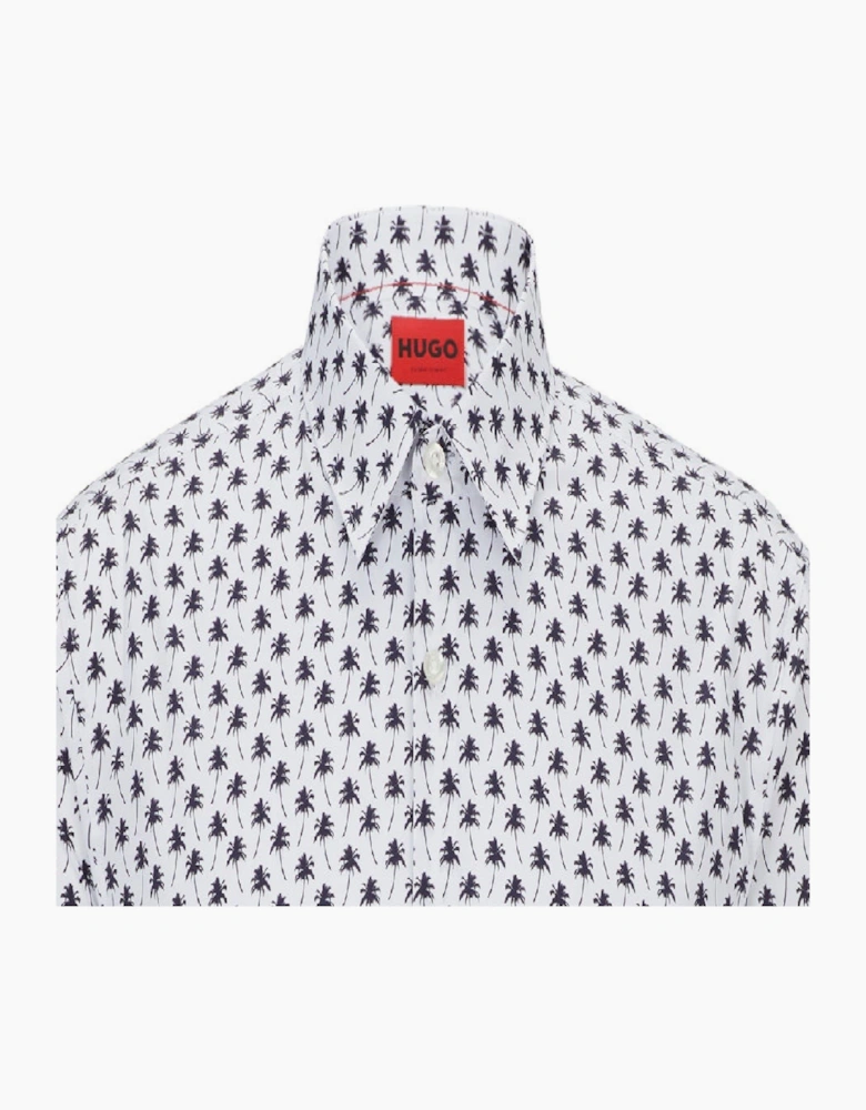 Collared Neck Long Sleeve Regular Fit Shirt