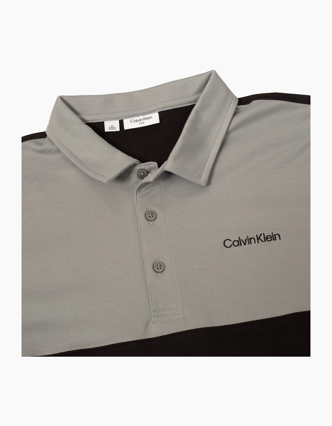 Embroidered Lacoste Lettering Collared Polo Shirt