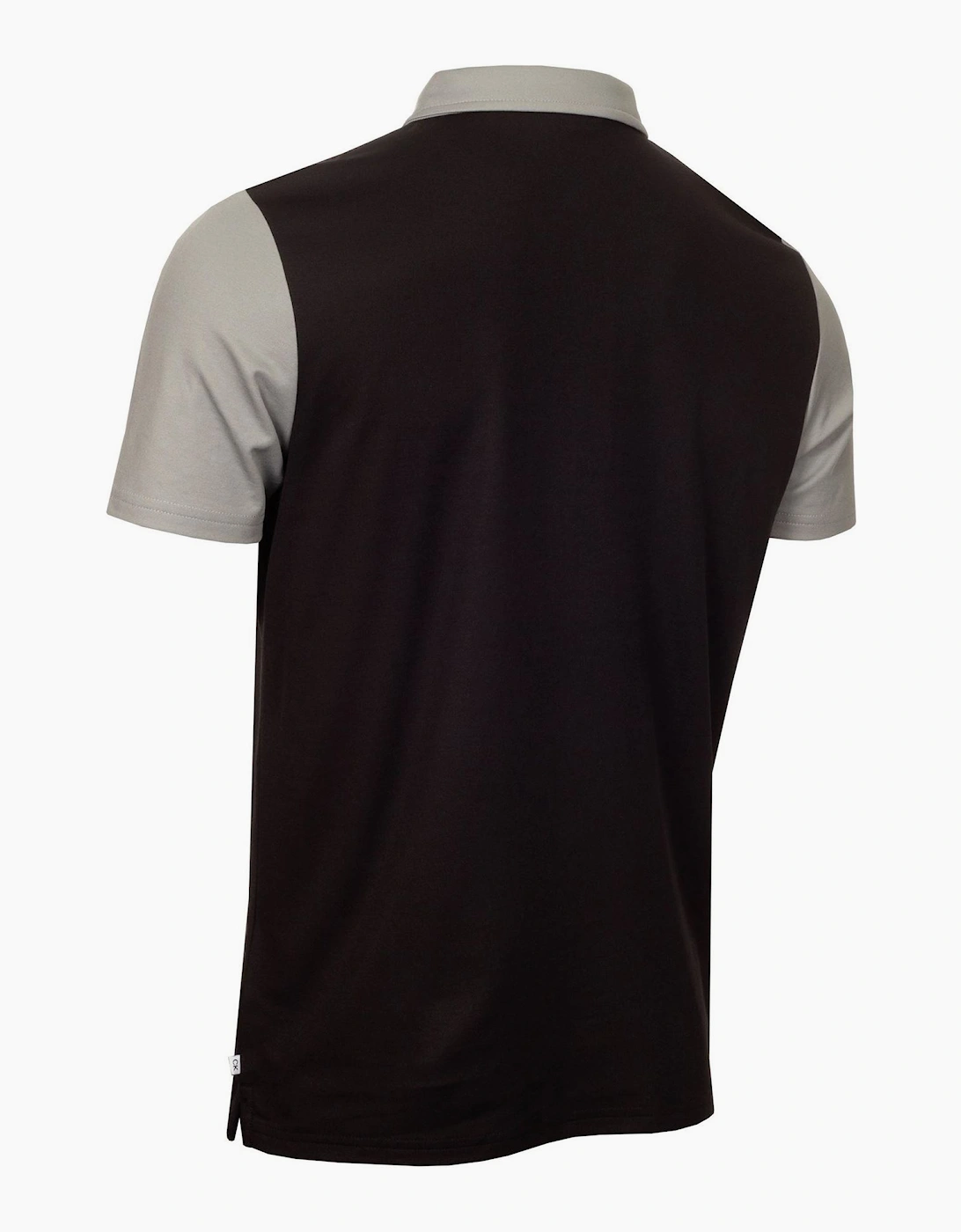 Embroidered Lacoste Lettering Collared Polo Shirt