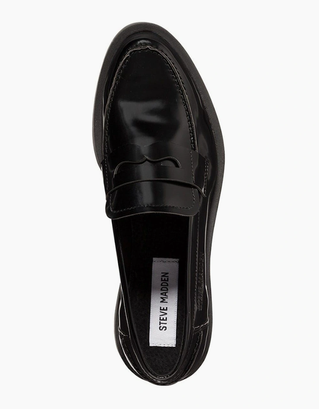 Penny Loafers with Low Block Heel