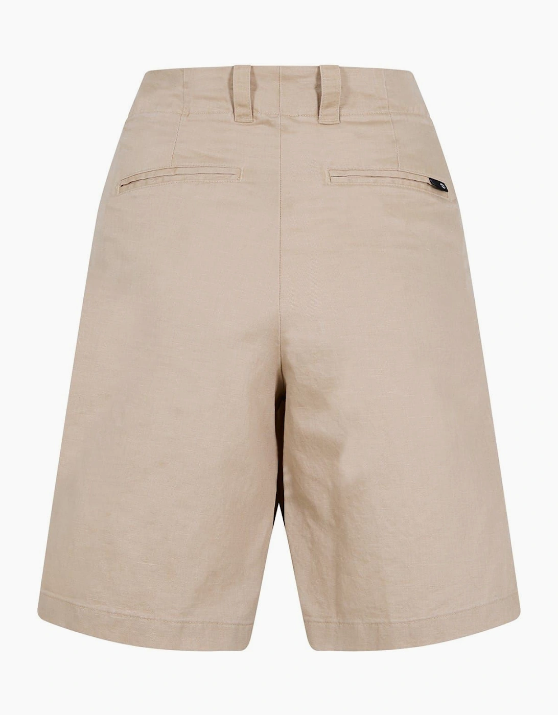 Linen Citadel Bermuda Shorts