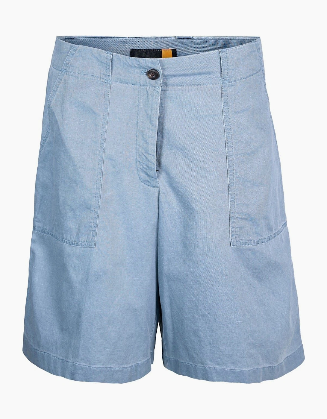 Linen Citadel Bermuda Shorts