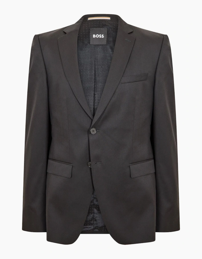 Reymond Solid Patterned Flap Pocket Suit Jacket