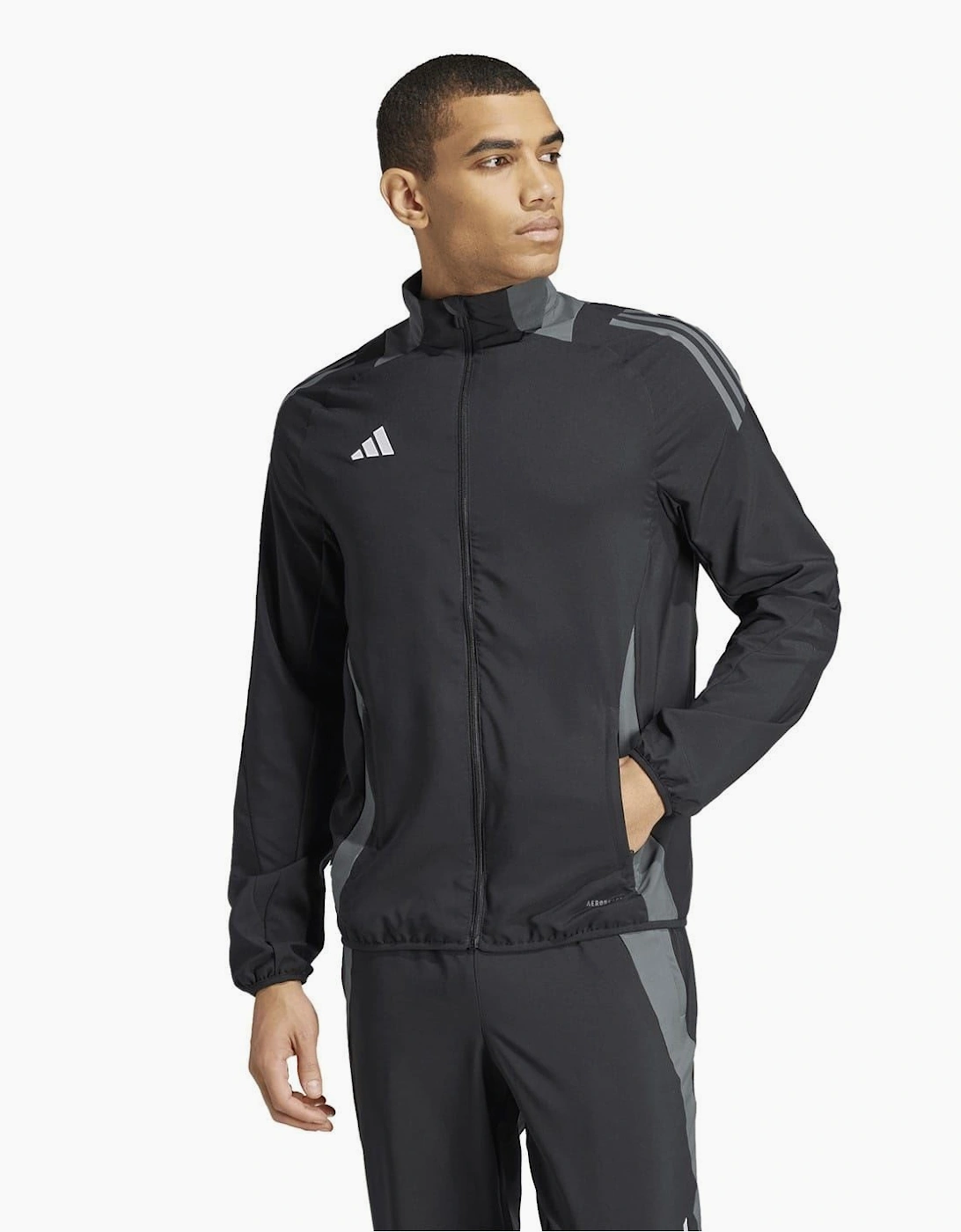 Tiro 19 Funnel Neck Raglan Sleeve Athletic Top