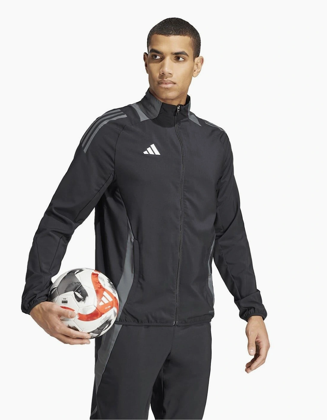 Tiro 19 Funnel Neck Raglan Sleeve Athletic Top