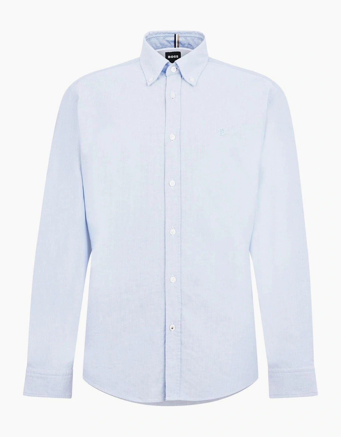 Liam Collared Neck Button Down Long Sleeve Shirt, 2 of 1