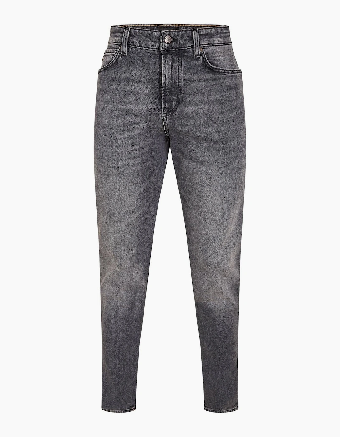 High Rise Slim Fit Five Pocket Jeans