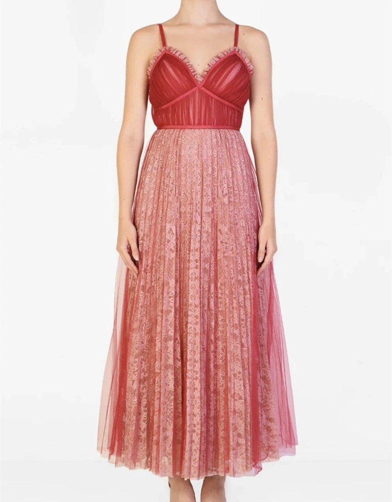 Sweetheart Neck Sleeveless Maxi Gown