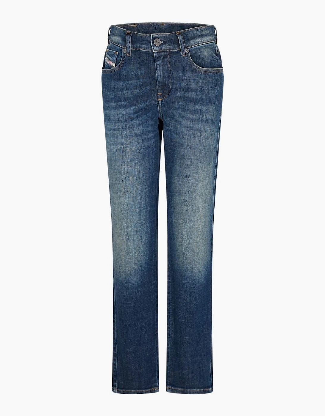 Five Pocket Straight Leg Jeans