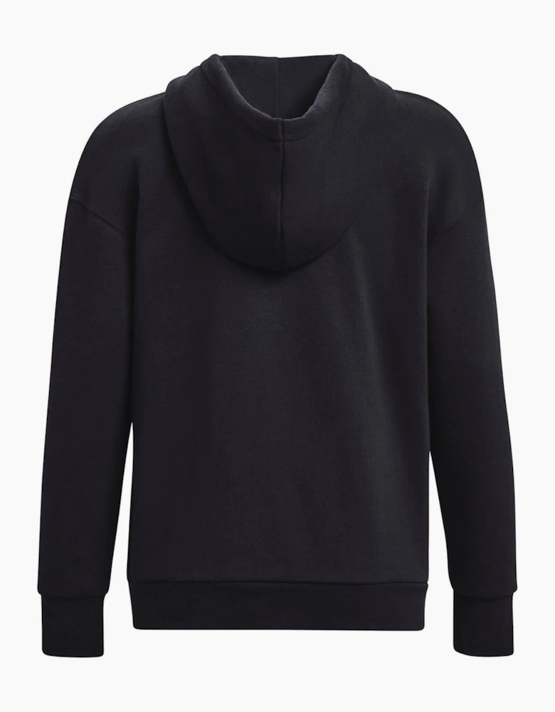 Essential Solid Patterned Hooded Ribbed Cuff Sweat Jacket