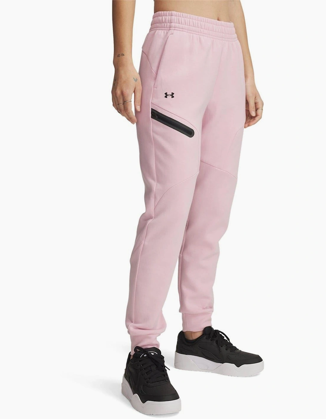 Under Armour Women's Pink Unst Fleece Jogger - Size 16 Xl
