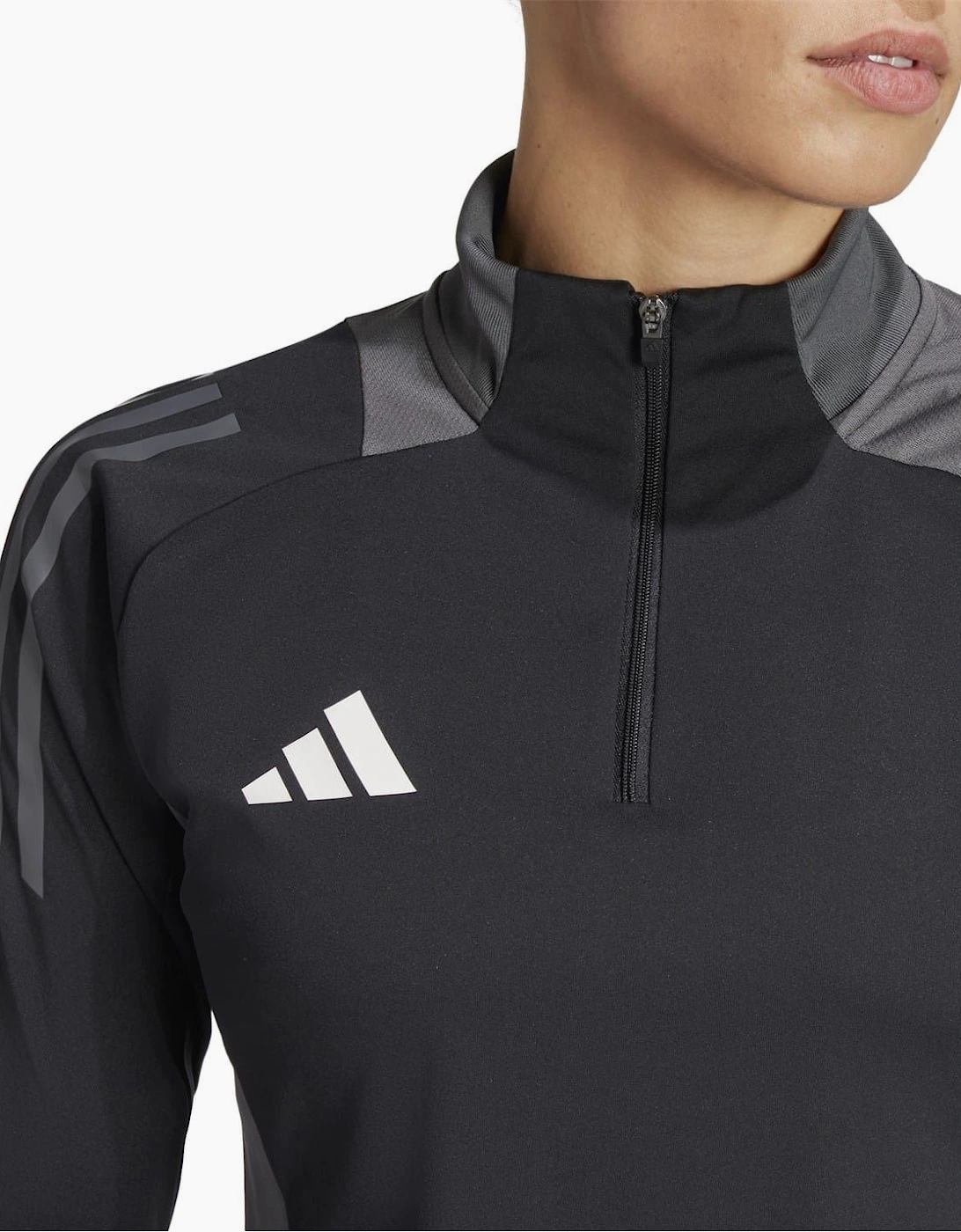 Tiro24 Funnel Neck Raglan Sleeve Athletic Top