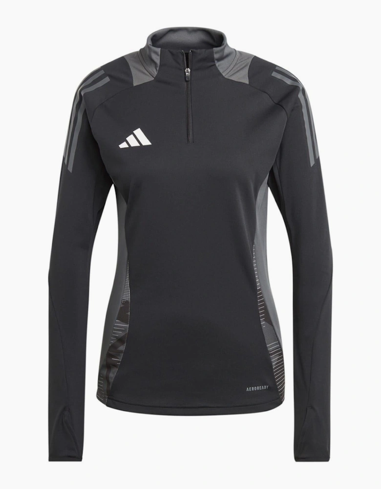 Tiro24 Funnel Neck Raglan Sleeve Athletic Top