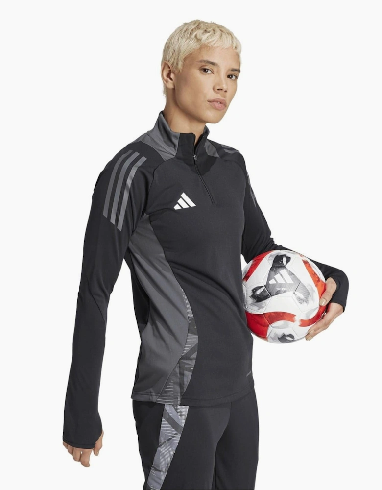Tiro24 Funnel Neck Raglan Sleeve Athletic Top