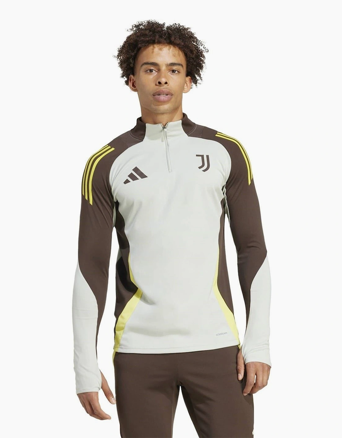 Juve Funnel Neck Long Sleeve Athletic Top