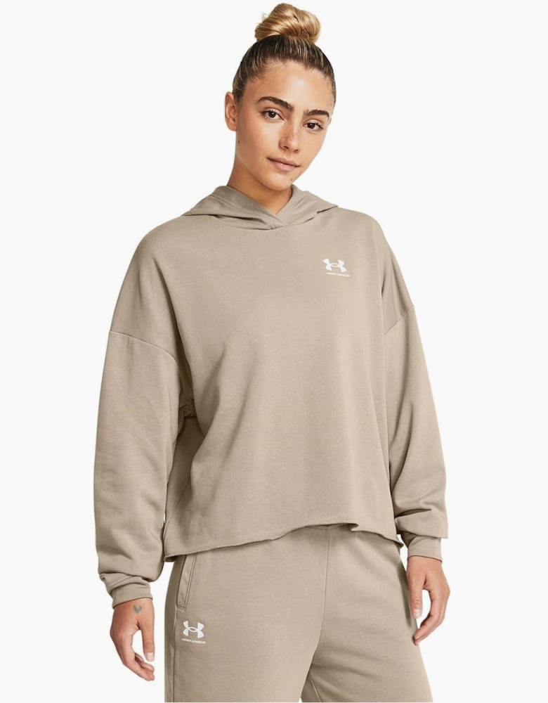 Womens Armour Ua Rival Terry Os Hoodie Hoody