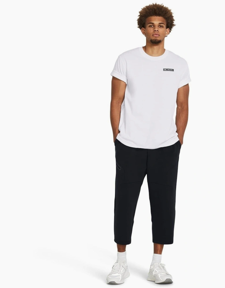 Fleece Solid Patterned Baggy Sweatpants