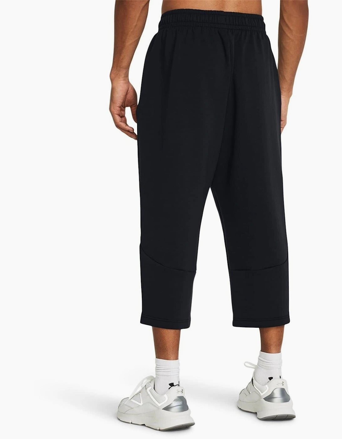 Fleece Solid Patterned Baggy Sweatpants