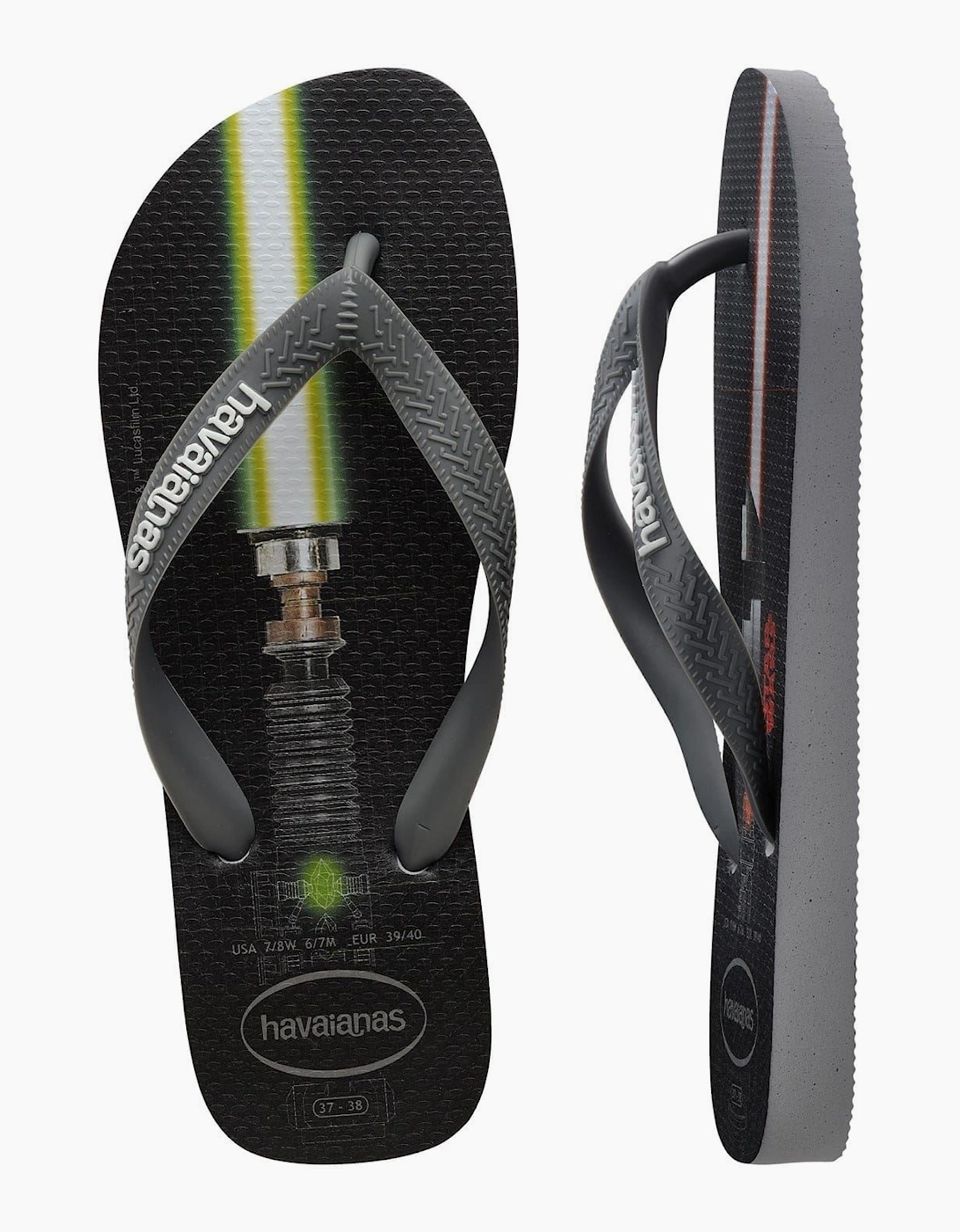 Sand Star Graphic Print Flip Flops