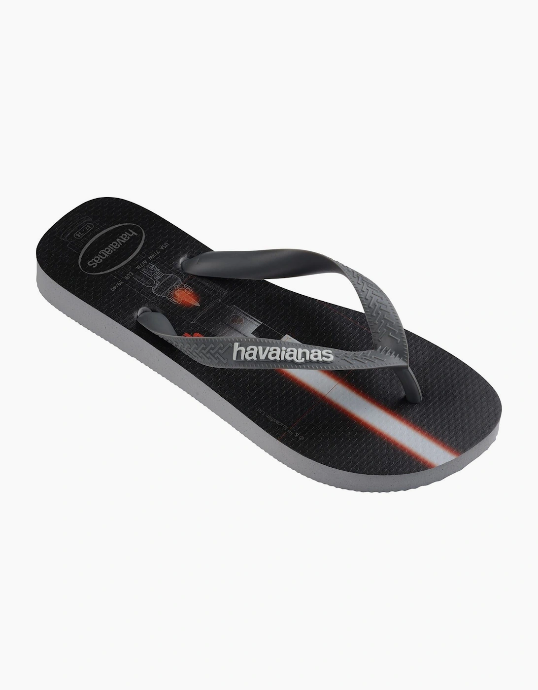 Sand Star Graphic Print Flip Flops