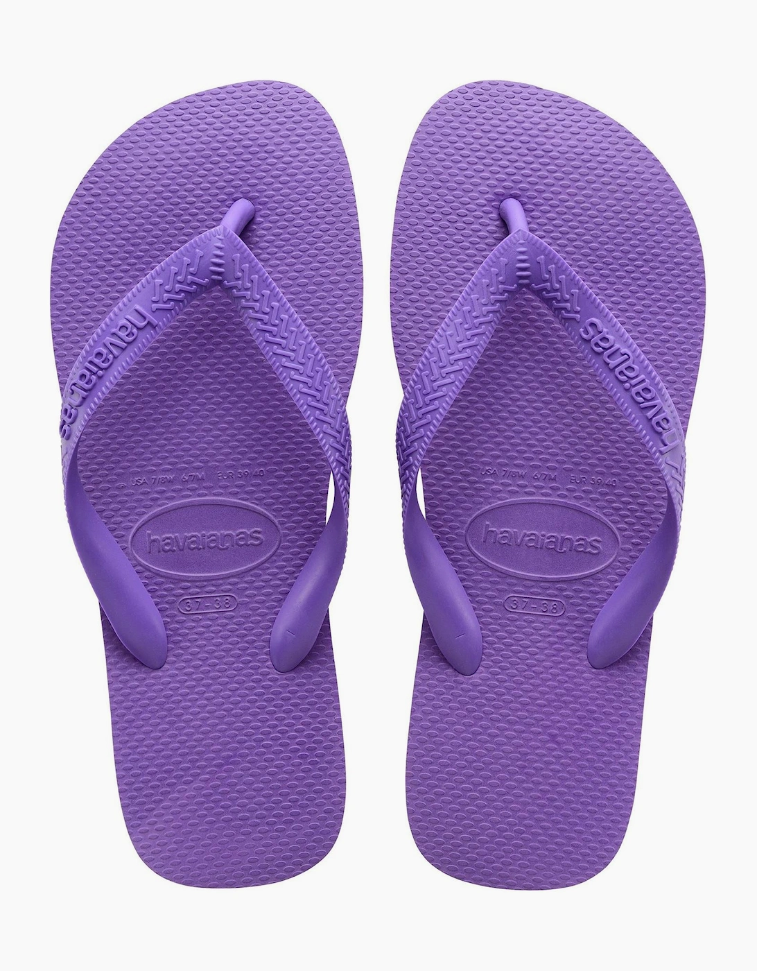Womens Hav. Top Dark Brown 39 40 Flip Flops