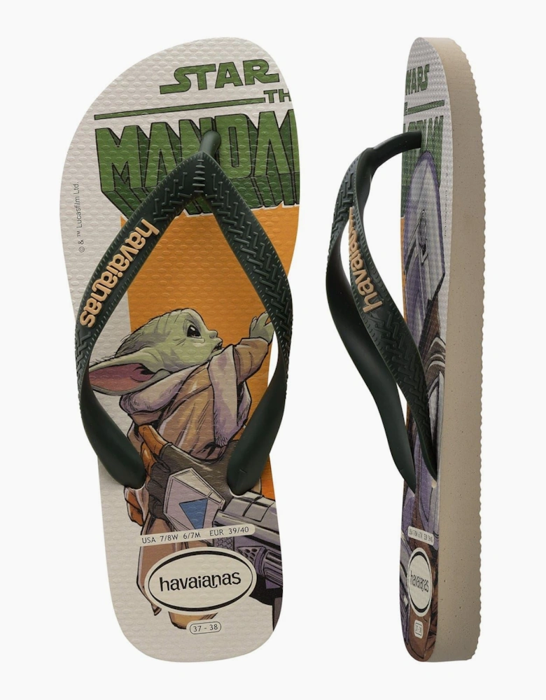 Star Wars DC Super Heroes Flip Flops