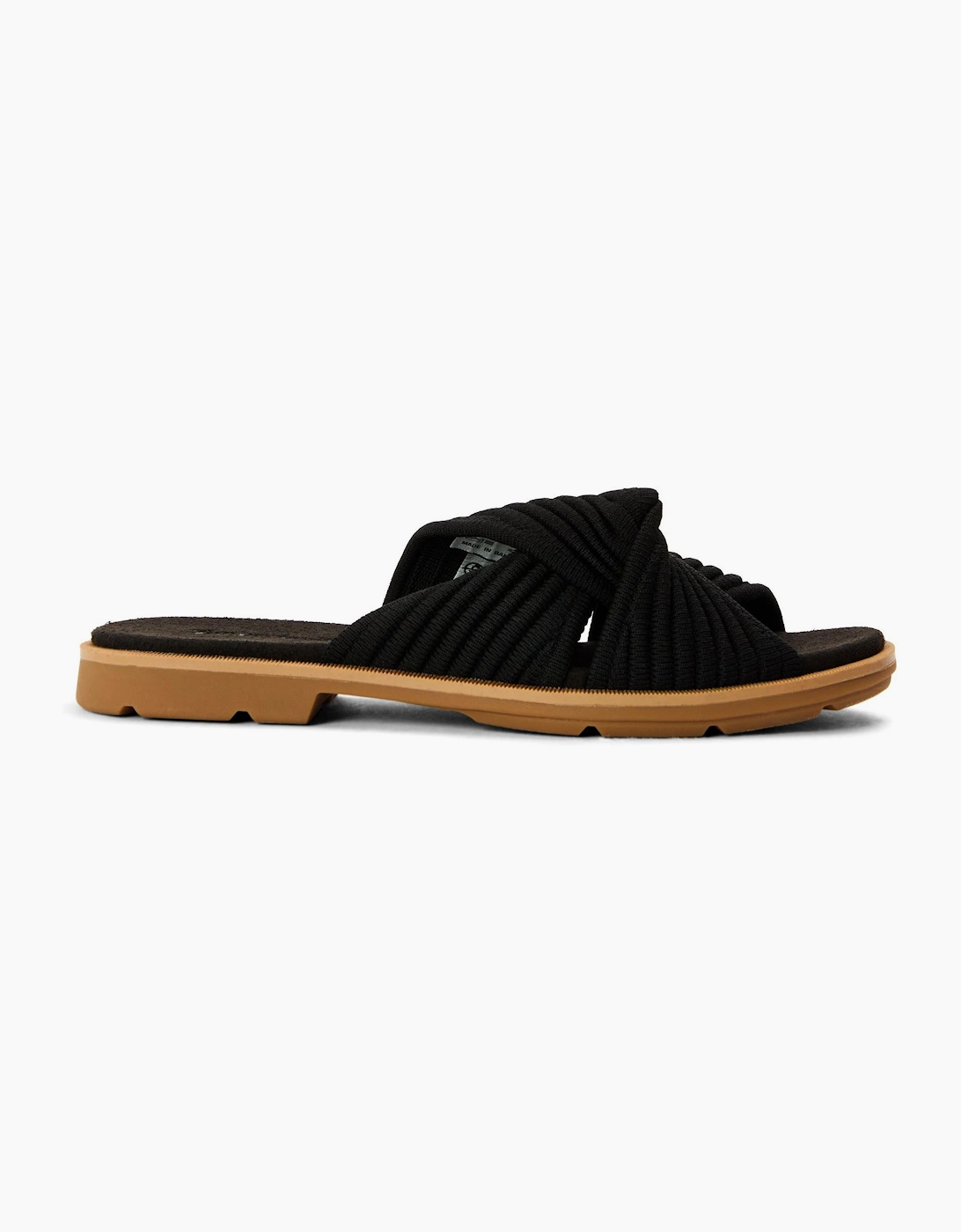 Calista Bay Textured Slide Sandals