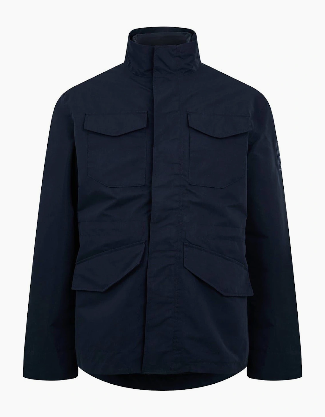 Solid Patterned Three in One Field Jacket with Flap Pocket, 2 of 1