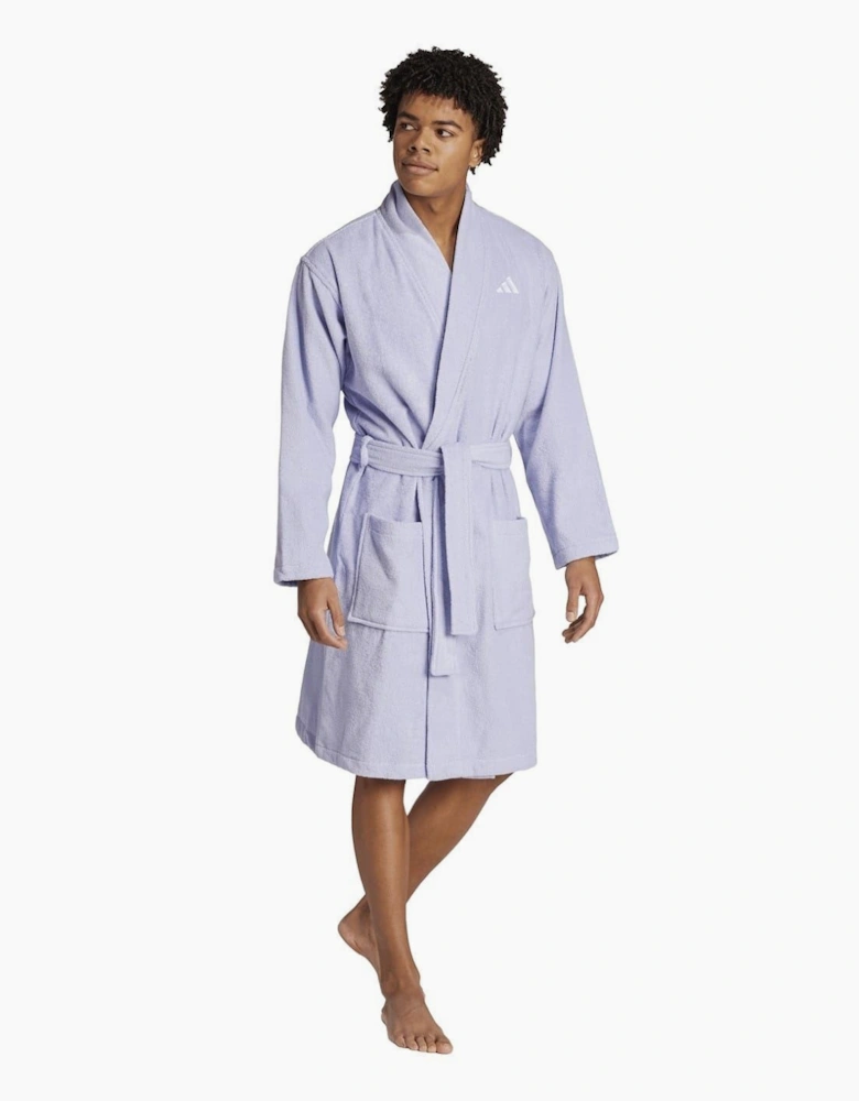Long Sleeve Shawl Neck Robe