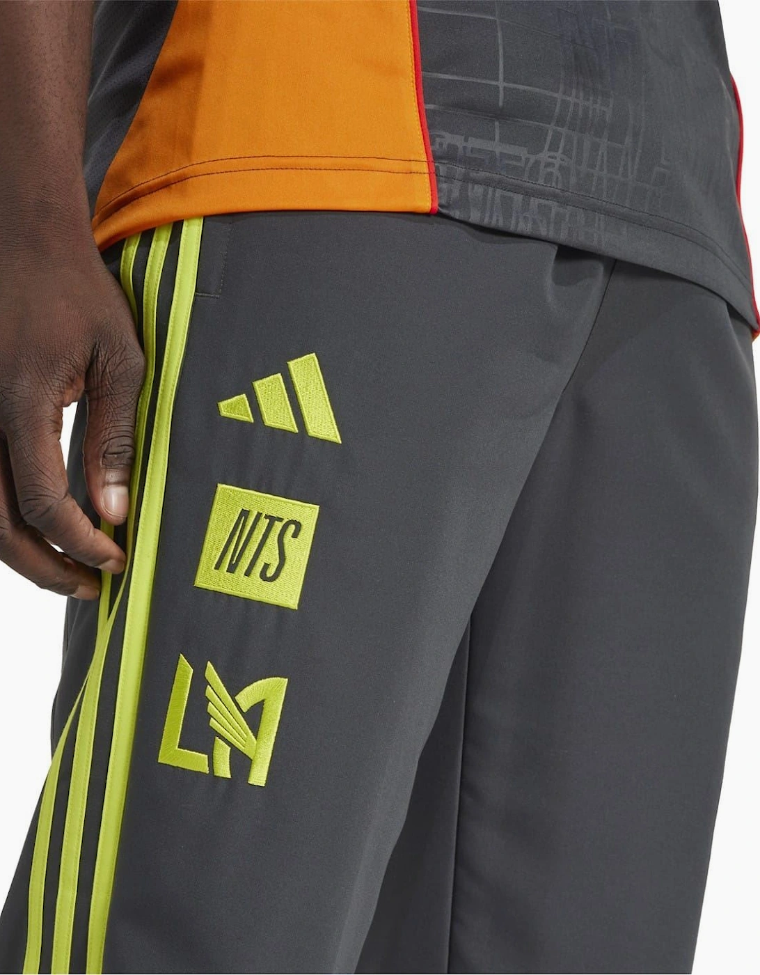 Lafc Logo Print Slim Track Pants